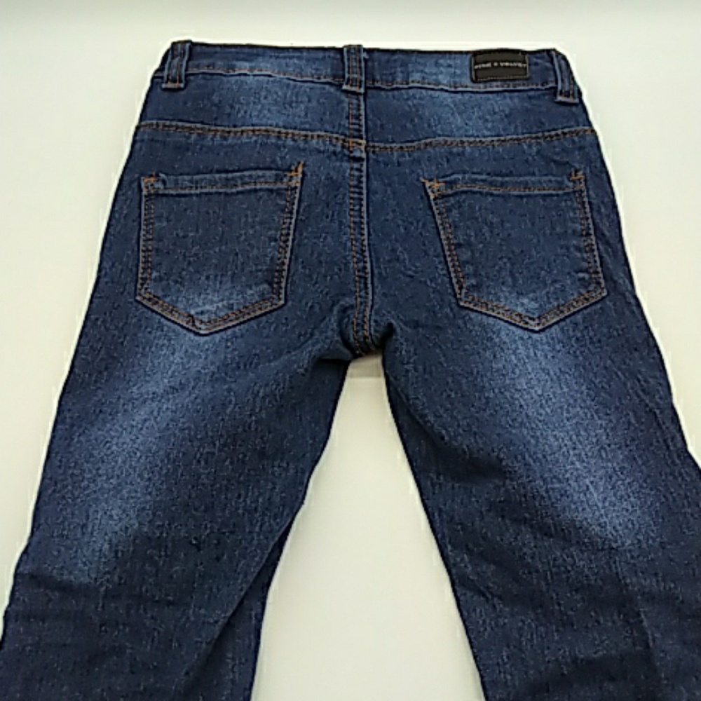 Pink Velvet girls jeans pink sparkle 6X - Picture 6 of 8